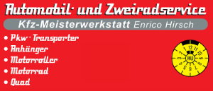 Autowerkstatt Schenkenberg  Automobil- und Zweiradservice Enrico Hirsch